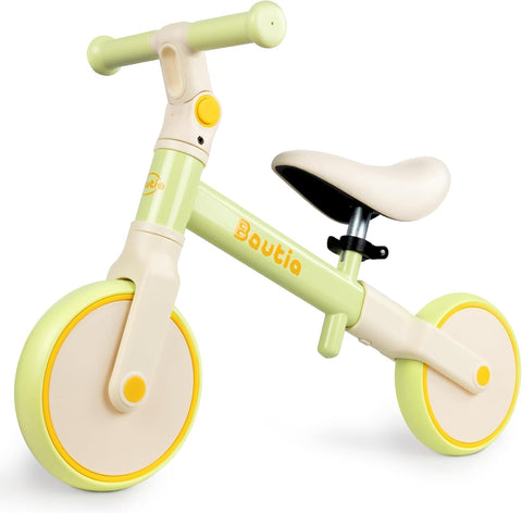 Baby Balance Bike for 1-3 Year Old Boys Girls, Toddler Balance Bike for 18 Month+ Adjustable Seat, No-Pedal Training Bike First Gifts for Kids-Blue