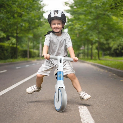 Baby Balance Bike for 1-3 Year Old Boys Girls, Toddler Balance Bike for 18 Month+ Adjustable Seat, No-Pedal Training Bike First Gifts for Kids-Blue